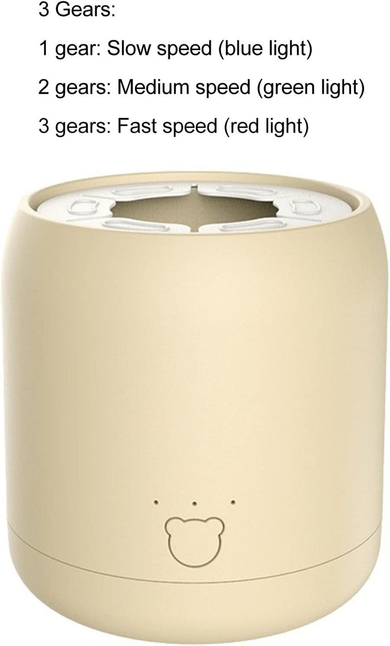 Hilitand Automatic Baby Formula Mixer, Electric Milk Shaker Low Noise, USB Charging, 3 Mixing Modes for Infant Feeding to Avoid Lumpy Reduce Bubbles - Image 5